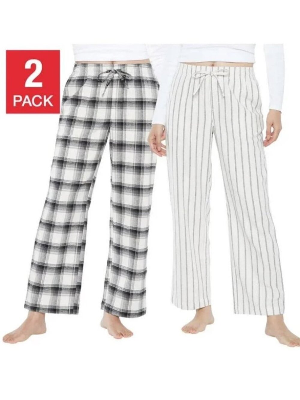 GAP 2-Pack Flannel Pajama Pants